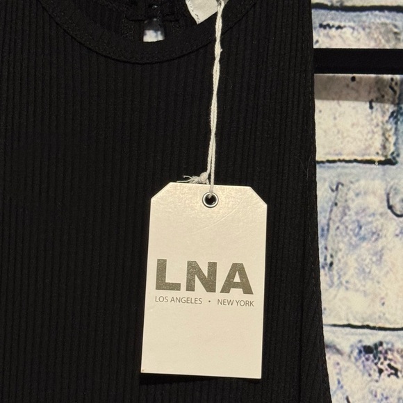 NWT LNA BEL AIR MAXI DRESS sz L Large - Picture 5 of 8